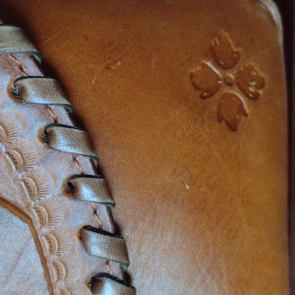 EUC Patricia Nash Burnished Tool Collection Satchel - Picture 8 of 14